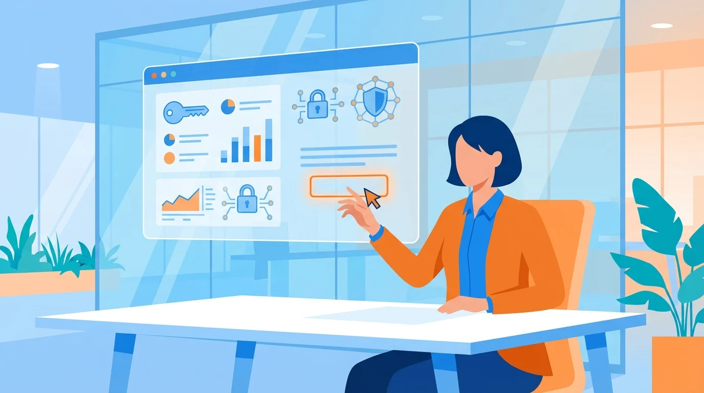 Employee clicking Allow button on fake OAuth permission screen while attacker gains data access